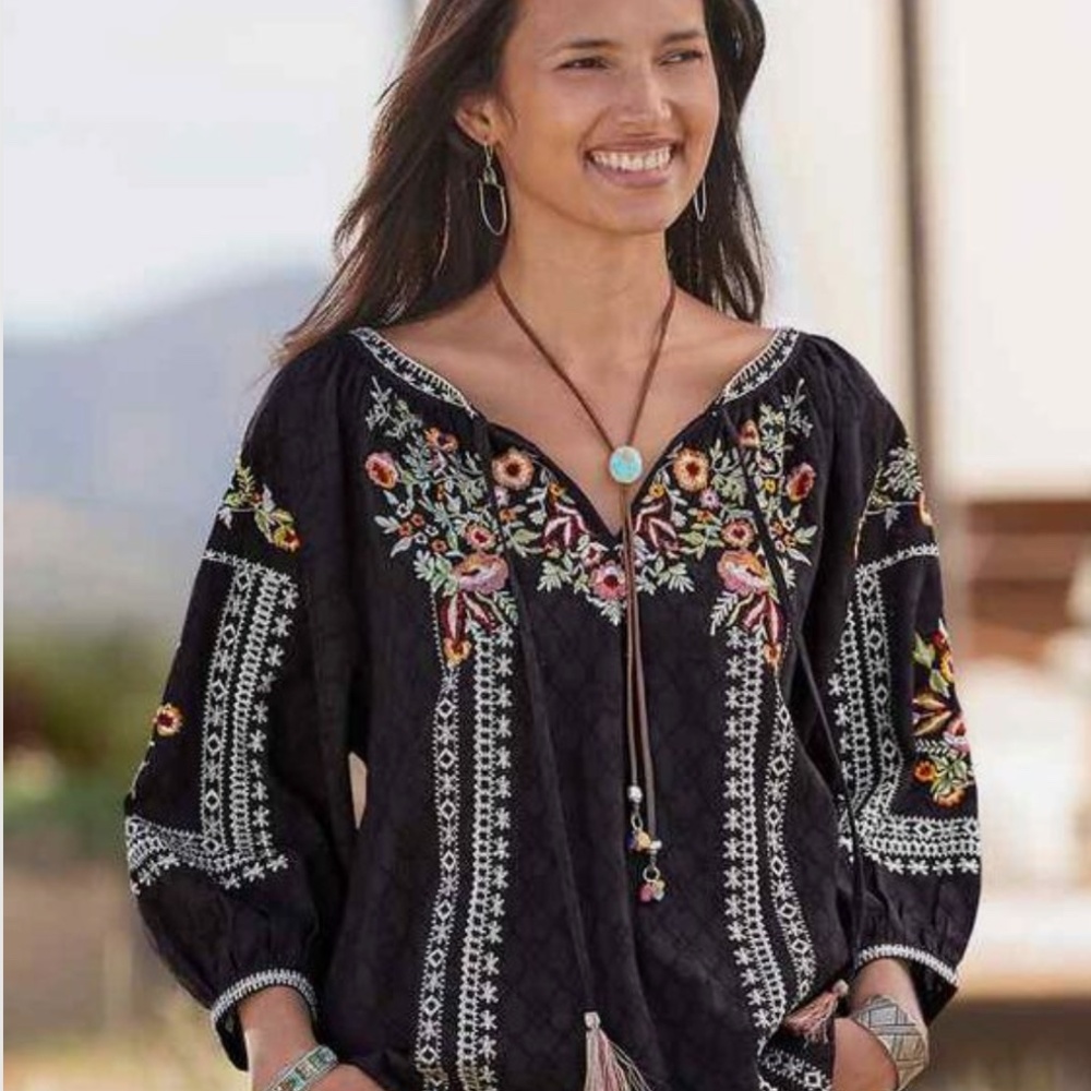 Sundance Peasant Journey top
